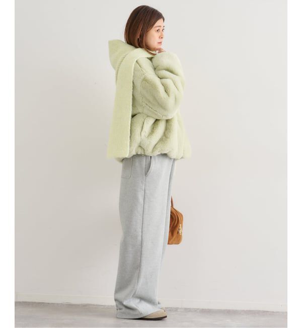 U by SPICK&SPAN「フェイクファージップブルゾン」|その他|