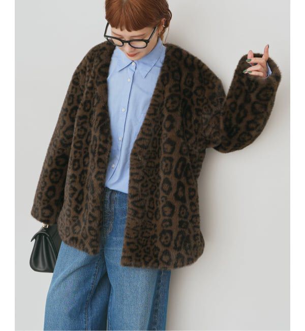 Spick and Span「レオパードファージャケット」|その他|