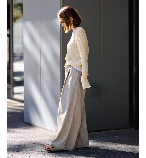 FRAMeWORK「≪追加≫HTシアーロングTee NEW 2」|Tシャツ・カットソー|