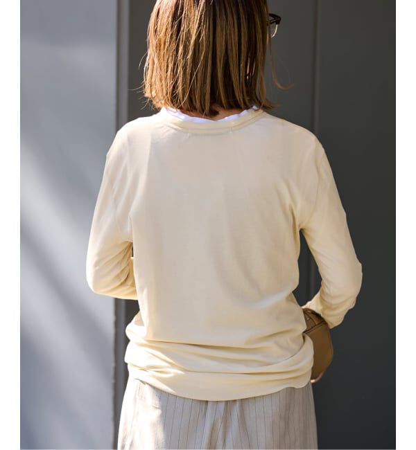 FRAMeWORK「≪追加≫HTシアーロングTee NEW 2」|Tシャツ・カットソー|