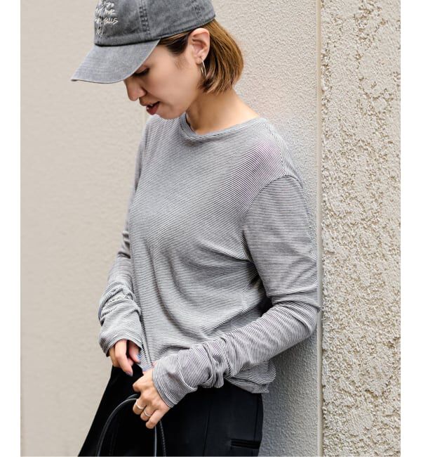 FRAMeWORK「≪追加≫HTシアーロングTee NEW 2」|Tシャツ・カットソー|