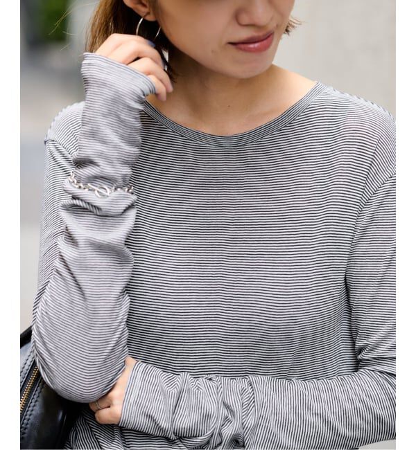 FRAMeWORK「≪追加≫HTシアーロングTee NEW 2」|Tシャツ・カットソー|