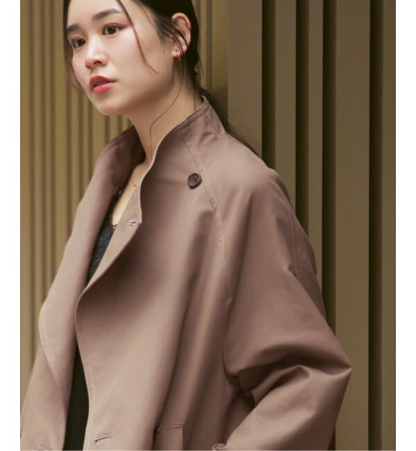 NOBLE「《追加予約》コットンダブルクロススタンドショートコート」|その他|