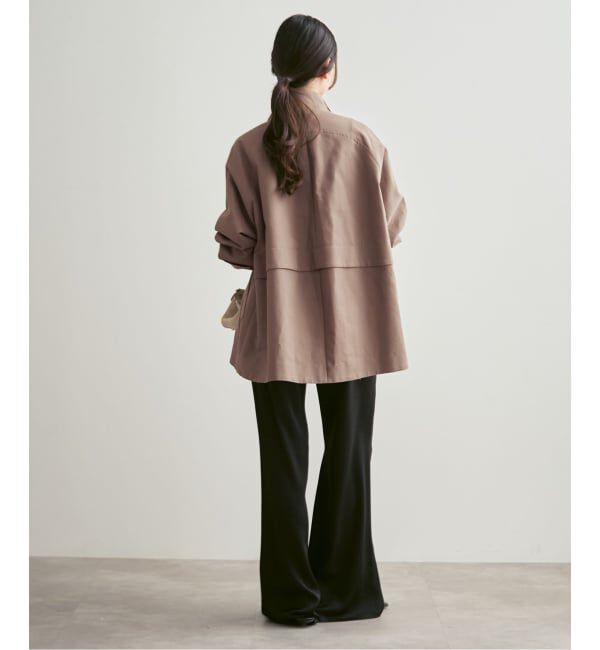 NOBLE「《追加予約》コットンダブルクロススタンドショートコート」|その他|