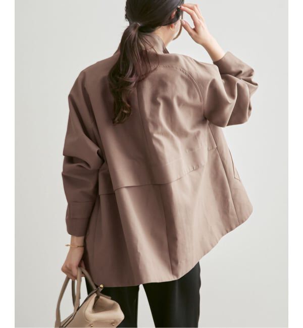 NOBLE「《追加予約》コットンダブルクロススタンドショートコート」|その他|