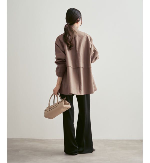 NOBLE「《追加予約》コットンダブルクロススタンドショートコート」|その他|