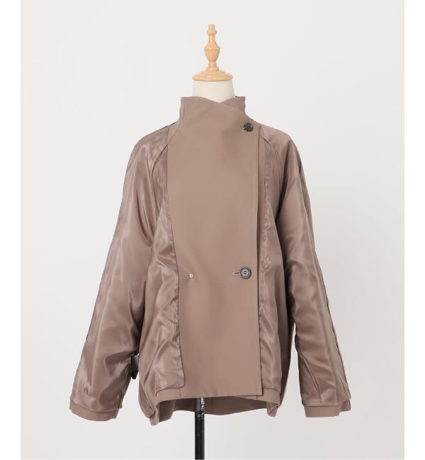 NOBLE「《追加予約》コットンダブルクロススタンドショートコート」|その他|