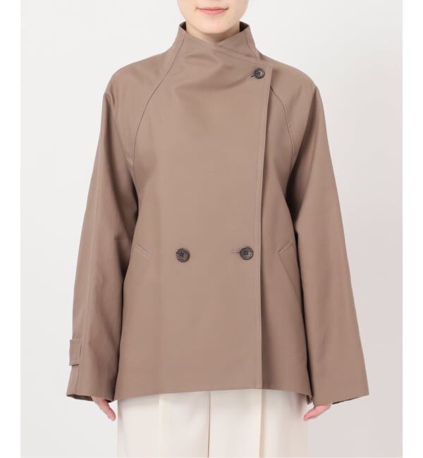 NOBLE「《追加予約》コットンダブルクロススタンドショートコート」|その他|