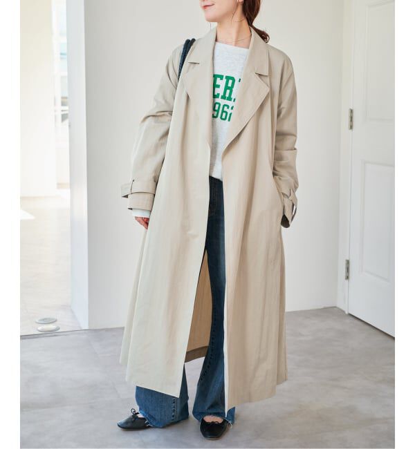 Spick and Span「《追加》エアリーギャバジンコート」|その他|