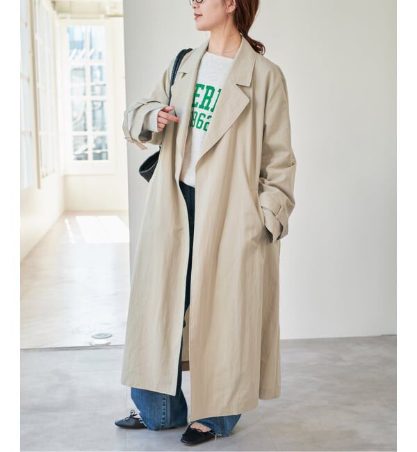 Spick and Span「《追加》エアリーギャバジンコート」|その他|