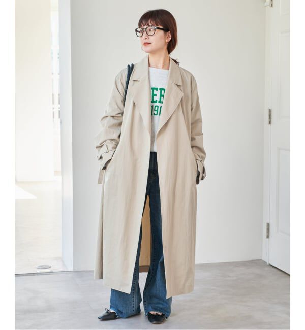 Spick and Span「《追加》エアリーギャバジンコート」|その他|