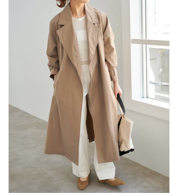 Spick and Span「《追加》エアリーギャバジンコート」|その他|