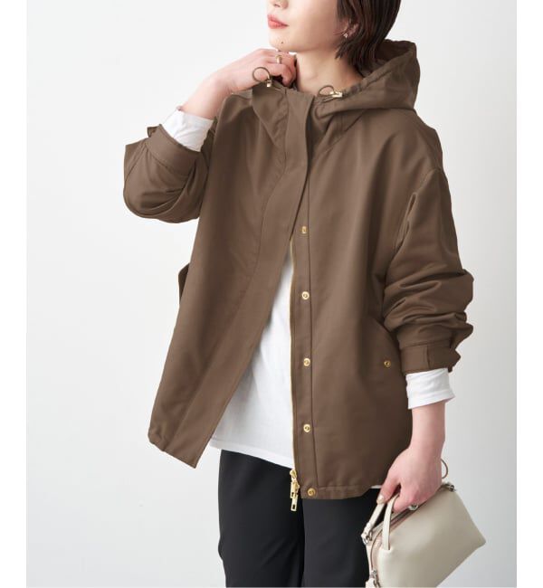 Spick and Span「《新色有り / 追加予約》撥水マウンテンパーカー」|その他|ブラウン