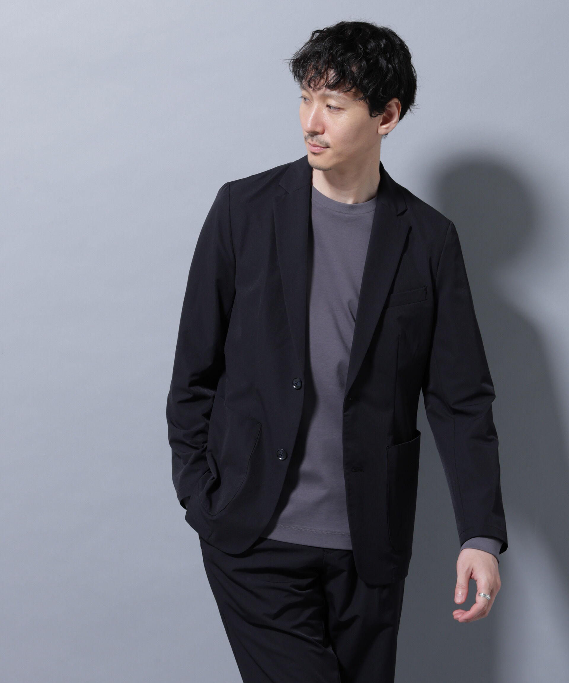 nano･universe「アクティブ4WAYストレッチドライ セットアップ」|スーツ|