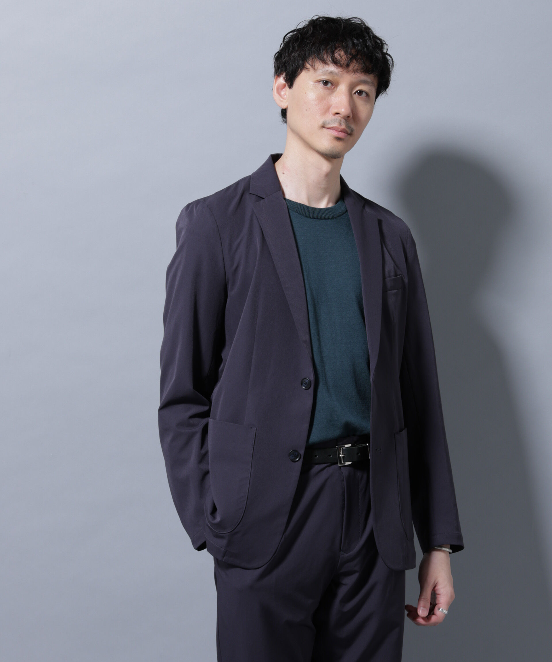 nano･universe「アクティブ4WAYストレッチドライ セットアップ」|スーツ|