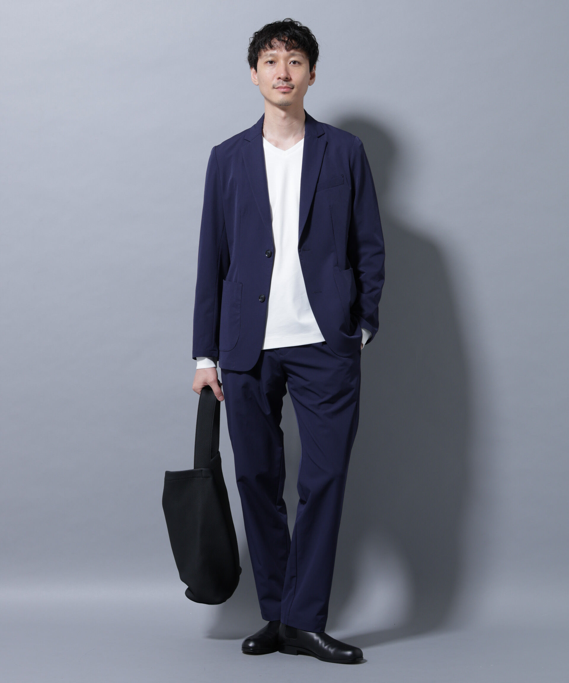 nano･universe「アクティブ4WAYストレッチドライ セットアップ」|スーツ|