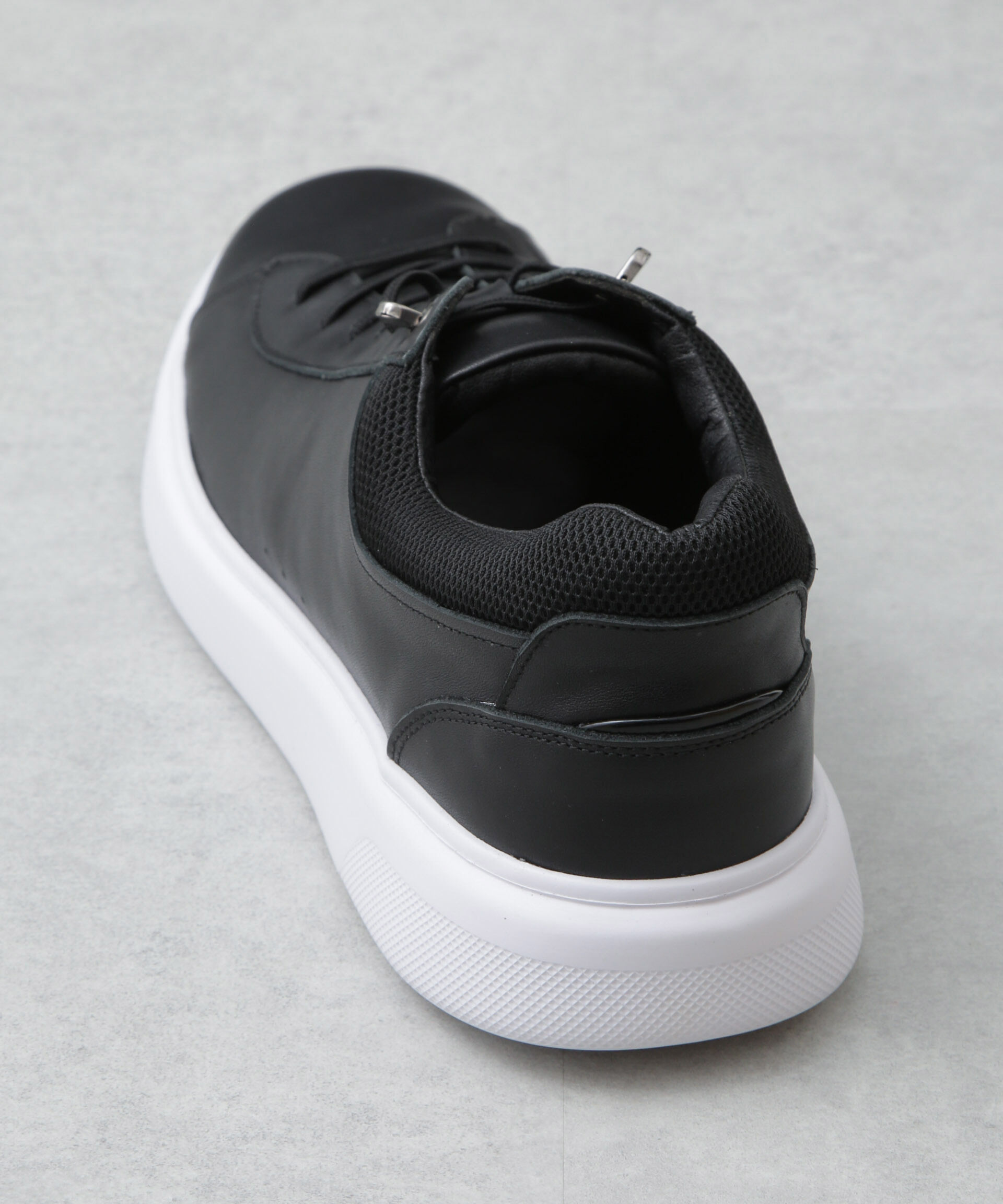 nano･universe「「N SERIES」アクティブレザースニーカー&times;BMZソール」|スニーカー|