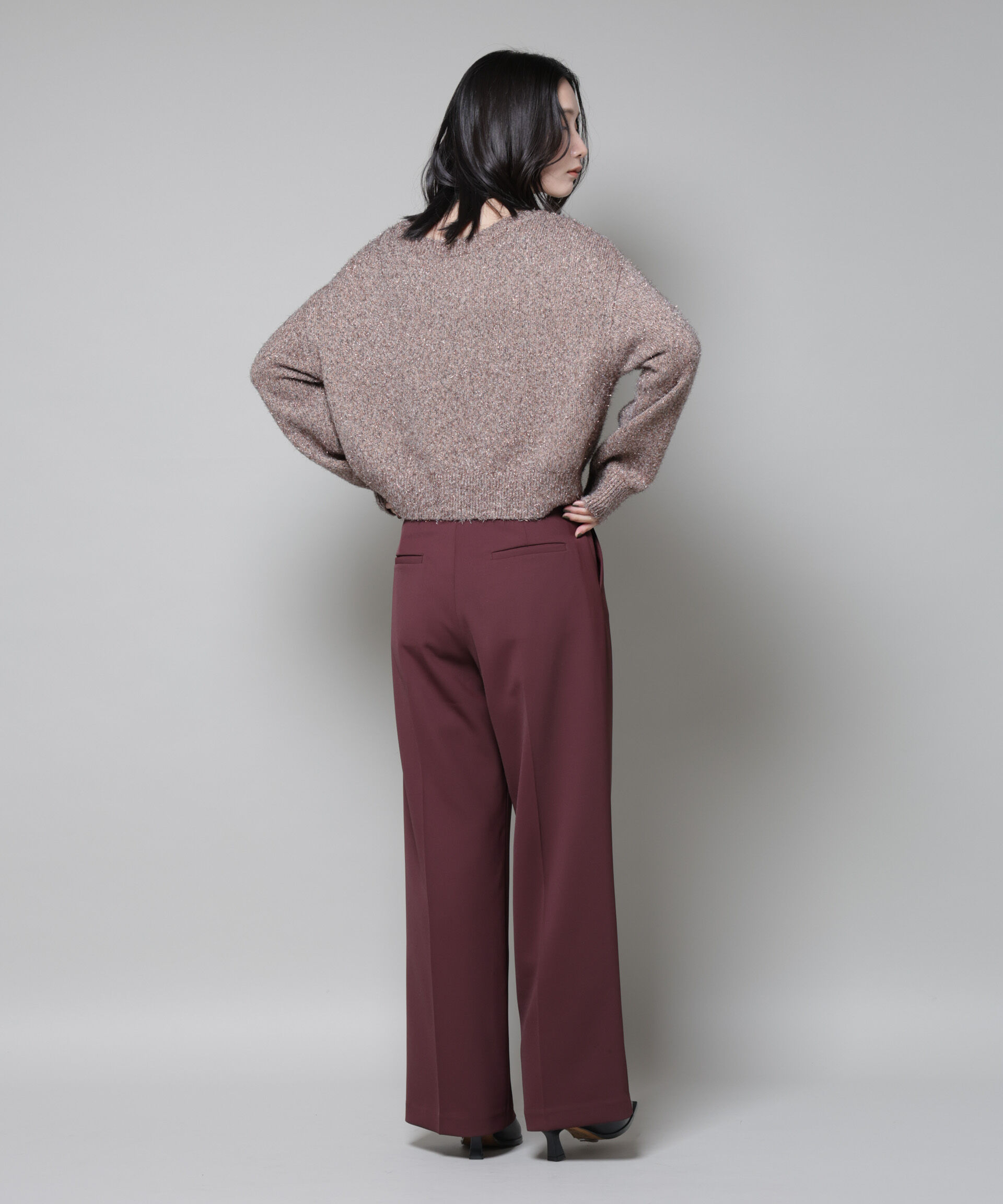 nano･universe「ツイルワイドスラックス」|チノ|