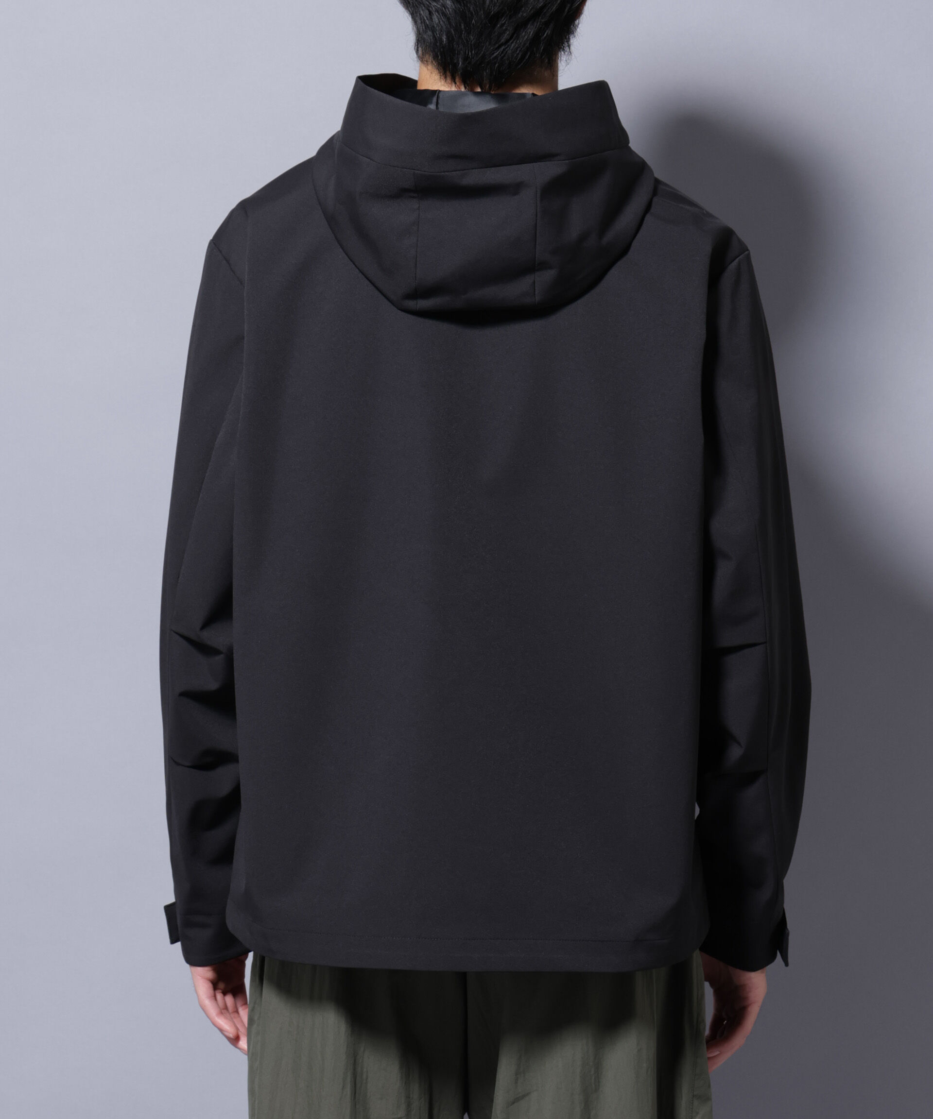 nano･universe「3レイヤーフーディブルゾン」|ブルゾン・スタジャン|