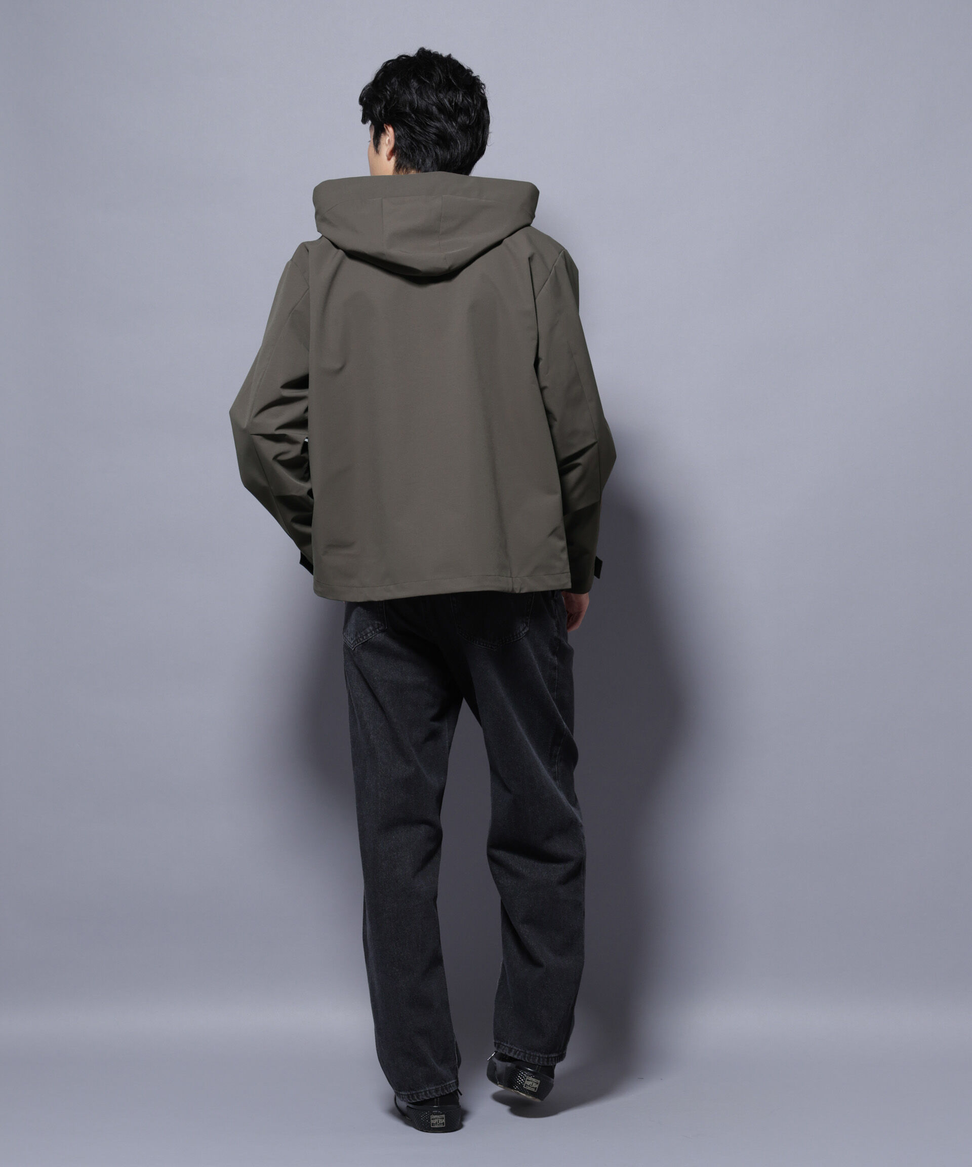 nano･universe「3レイヤーフーディブルゾン」|ブルゾン・スタジャン|