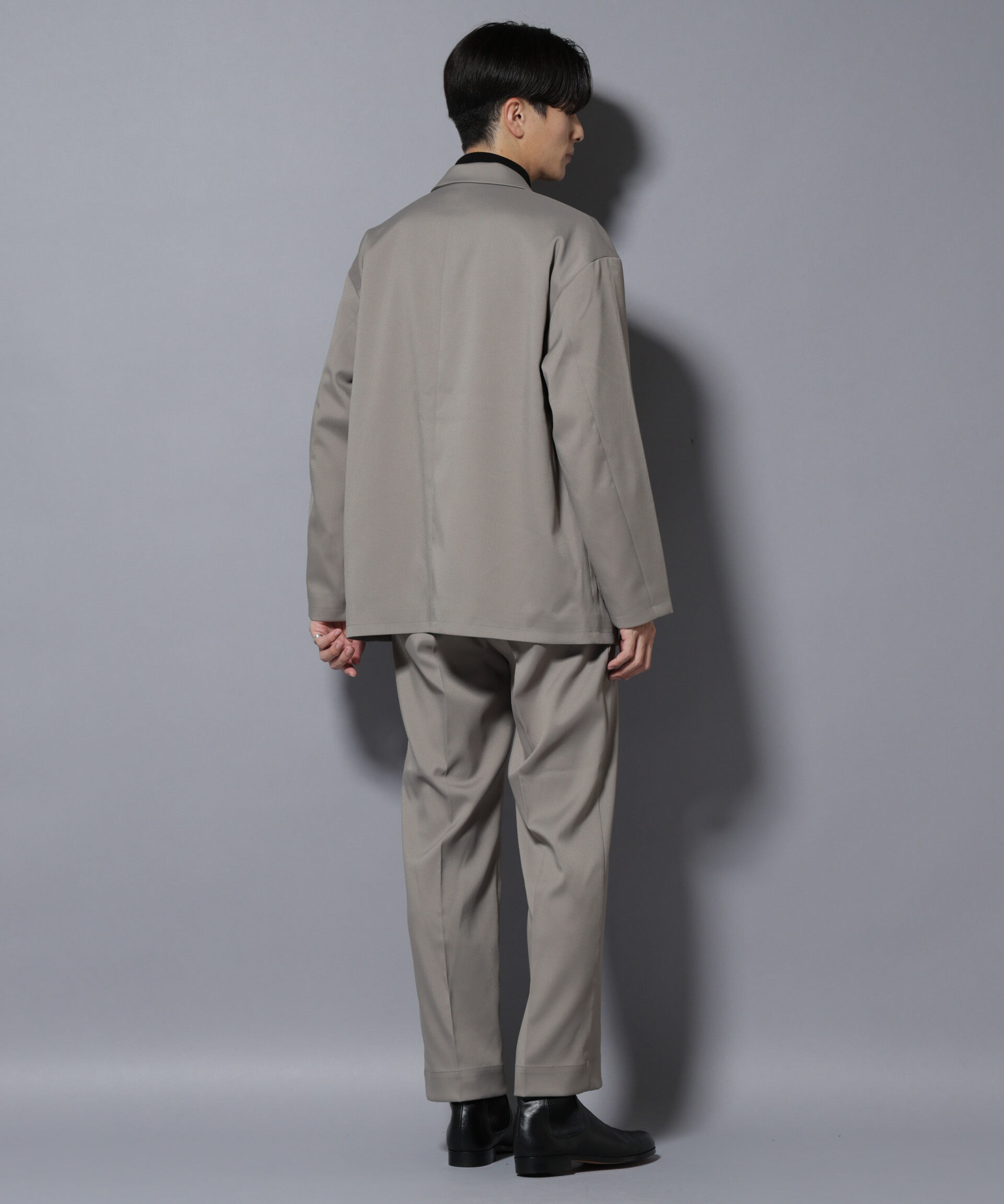 nano･universe「リラックスドロップジャケット(セットアップ可)」|テーラードジャケット|