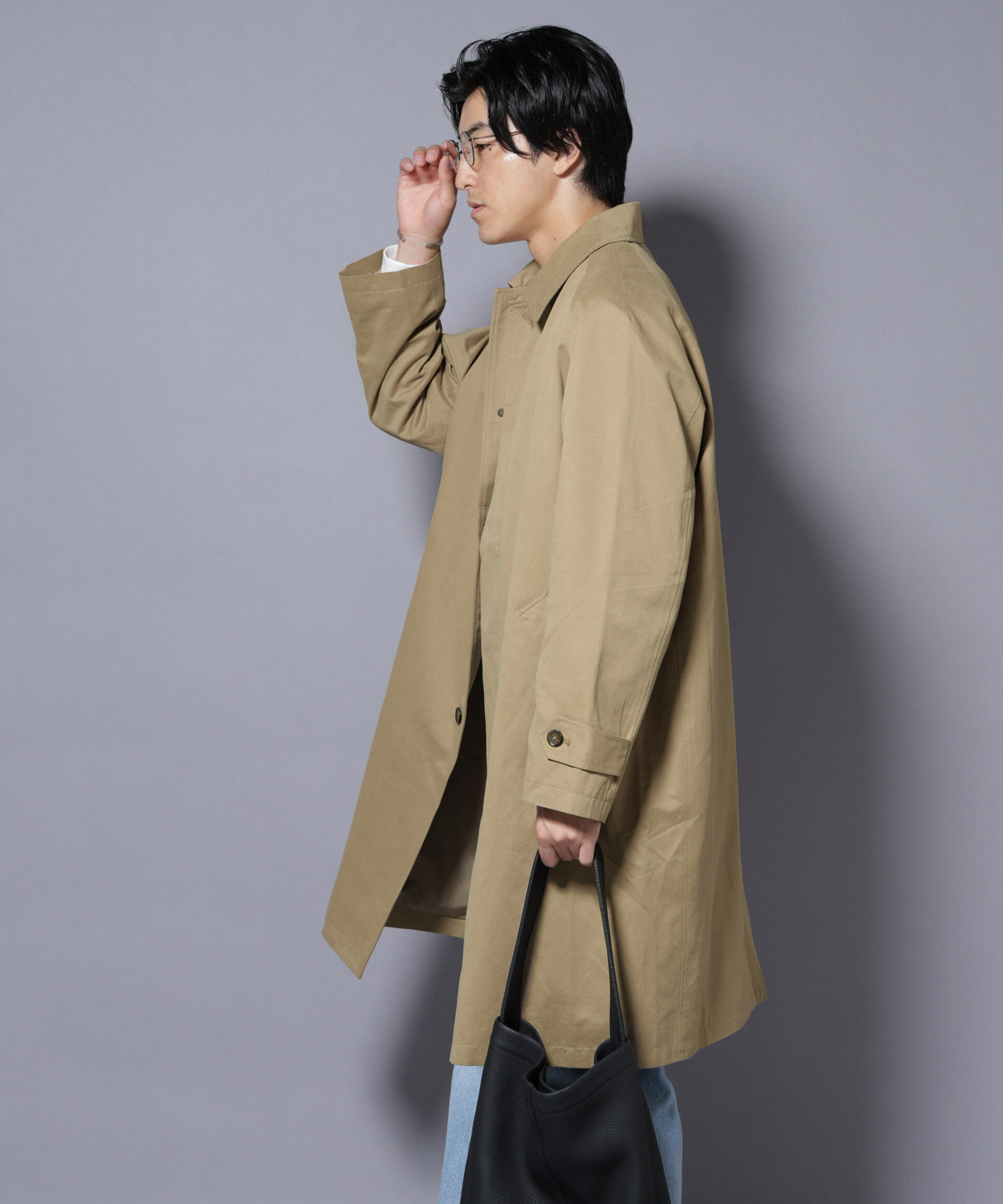 nano･universe「微起毛バルカラーコート」|その他|