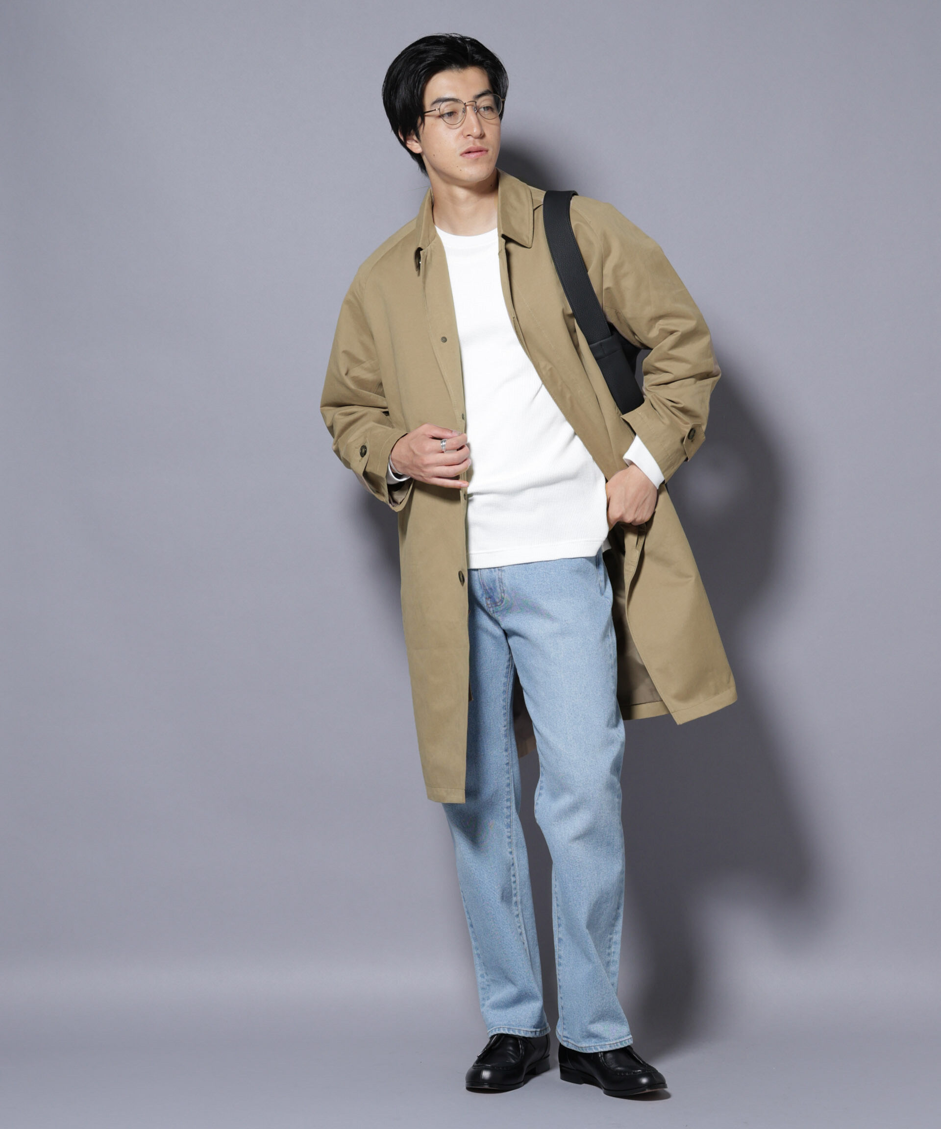 nano･universe「微起毛バルカラーコート」|その他|