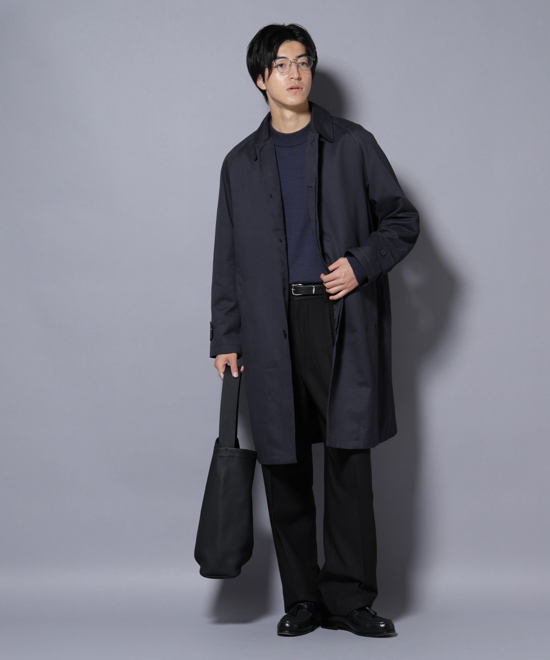 nano･universe「微起毛バルカラーコート」|その他|