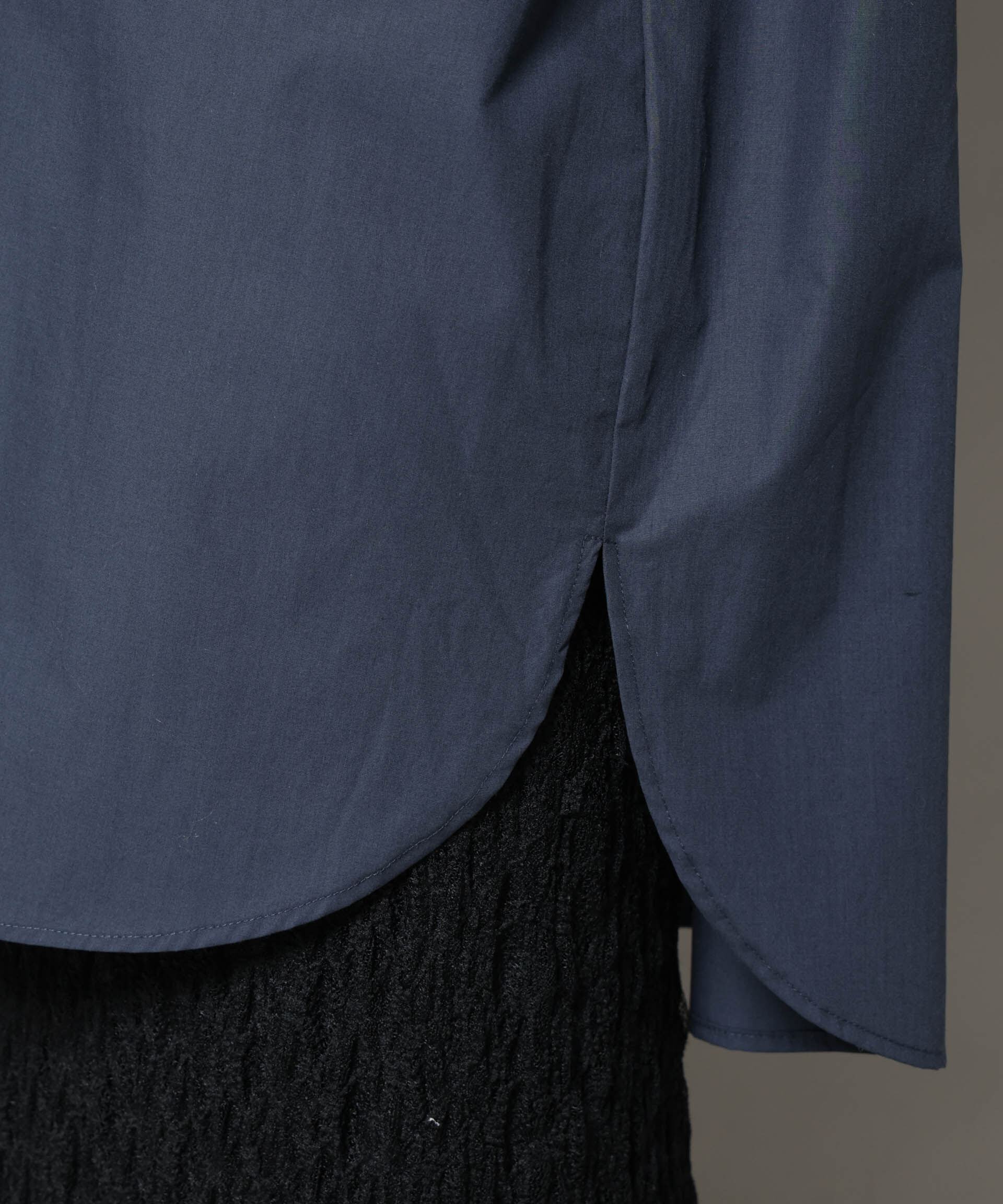 nano･universe「スタンドカラーシャツ」|シャツ・ブラウス|