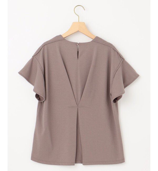 組曲「GIZAプレーティング天竺フリルスリーブ Tシャツ」|Tシャツ・カットソー|