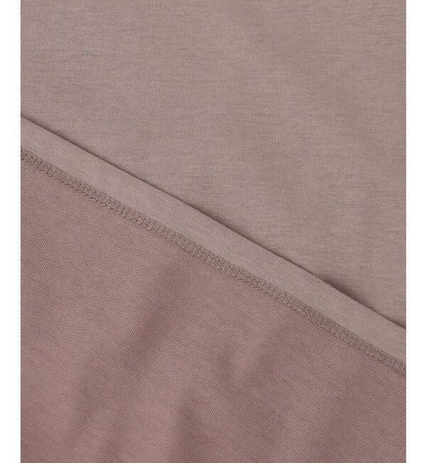 組曲「GIZAプレーティング天竺フリルスリーブ Tシャツ」|Tシャツ・カットソー|