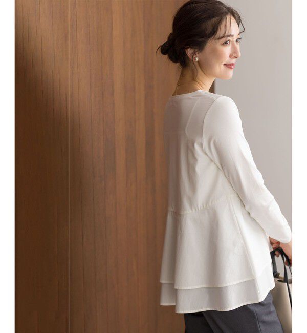 組曲「シャツコンビティアード ロングＴシャツ」|Tシャツ・カットソー|