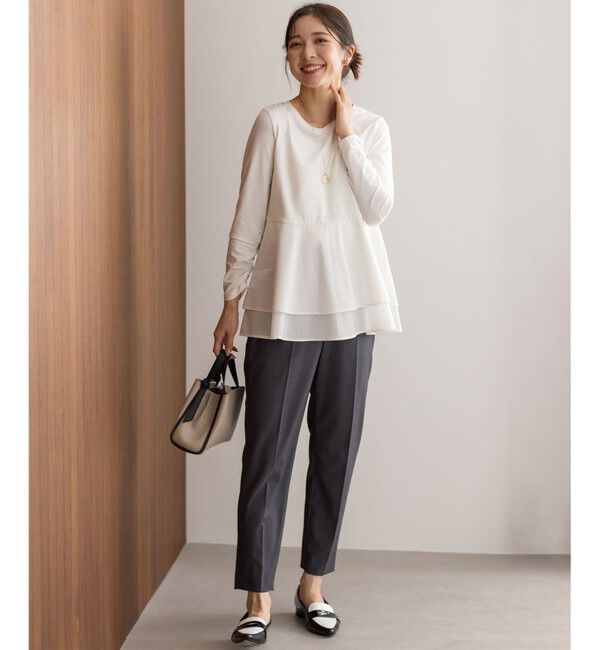 組曲「シャツコンビティアード ロングＴシャツ」|Tシャツ・カットソー|