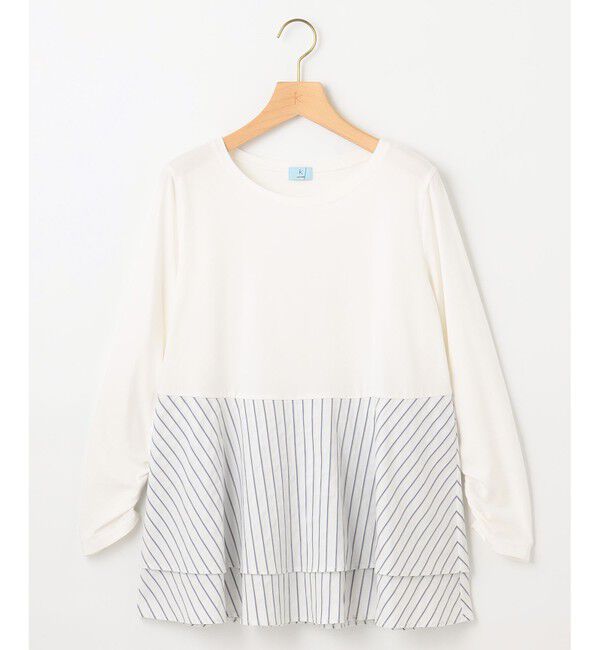 組曲「シャツコンビティアード ロングＴシャツ」|Tシャツ・カットソー|