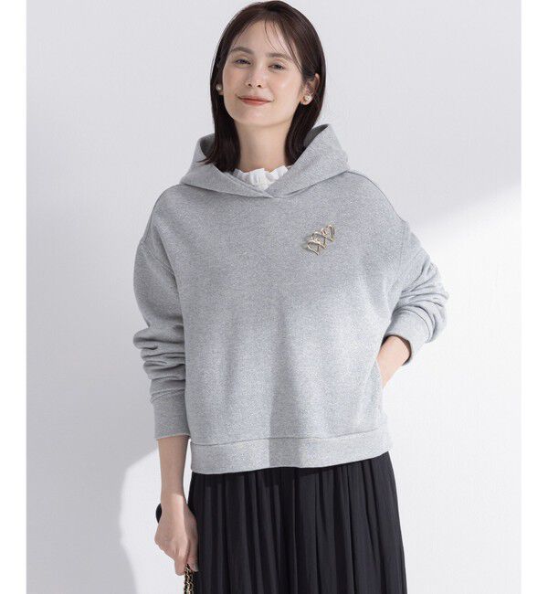 組曲「【WEB限定】シャイニーラメ パーカー」|パーカー|