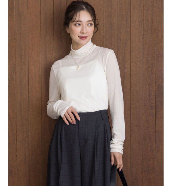 組曲「ハイツイストシアー インナータートル」|Tシャツ・カットソー|