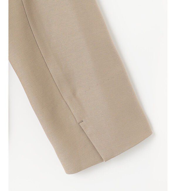 自由区「【XSサイズ～/洗える/セット可】キュプラリネンシャンタン ノーカラージャケット」|その他|