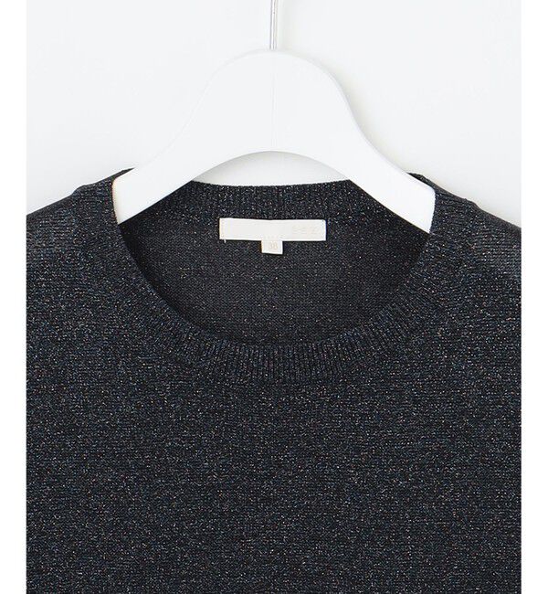 自由区「【カタログ掲載】カラーミックスラメスリーブレス ニット」|ニット・セーター|