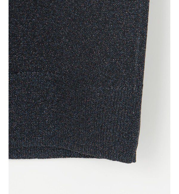 自由区「【カタログ掲載】カラーミックスラメスリーブレス ニット」|ニット・セーター|