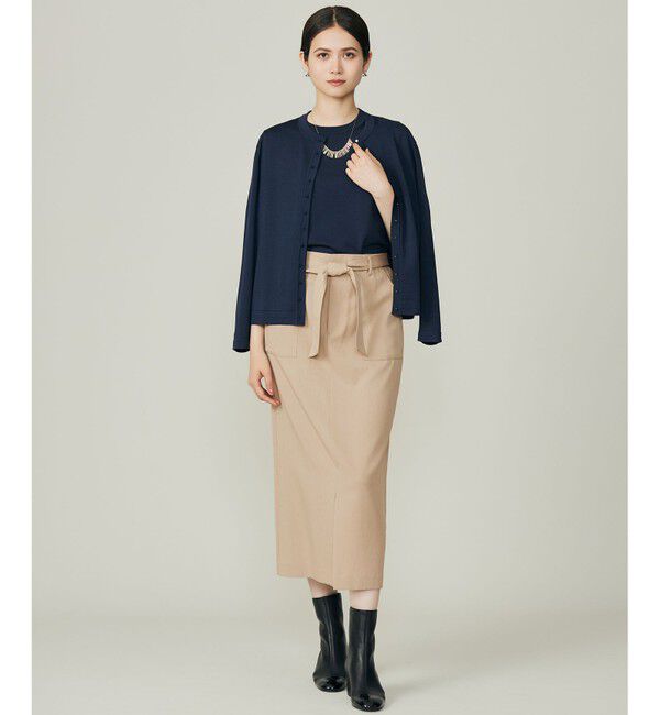 自由区「【アンサンブル対応】アセテートコットンプルオーバー ニット」|ニット・セーター|