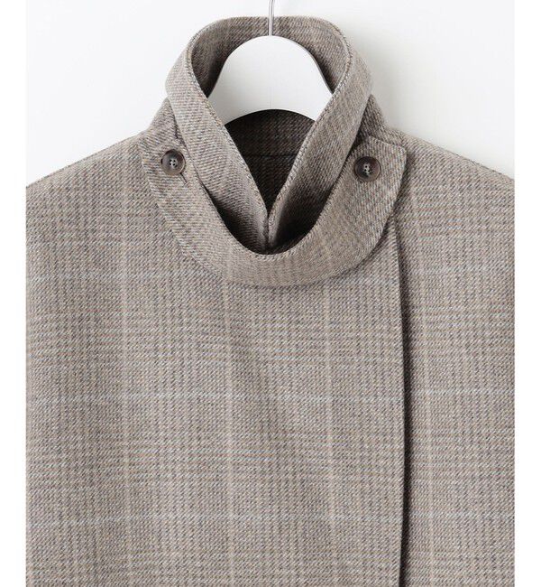 自由区「【カタログ掲載】ウールリバーチェック柄ダブルブレスト コート」|その他|