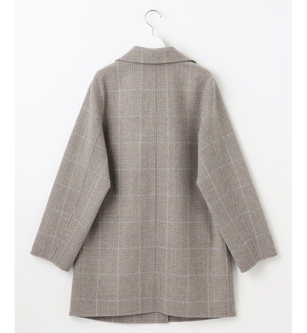 自由区「【カタログ掲載】ウールリバーチェック柄ダブルブレスト コート」|その他|