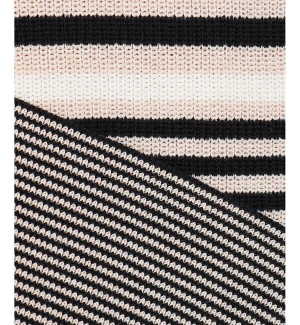 23区「【洗える】コットンアセテート バックボタン ニット」|ニット・セーター|