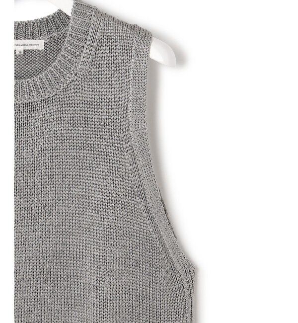 23区「【洗える】ブライトリリーヤーン ニット ベスト」|ベスト・ジレ|