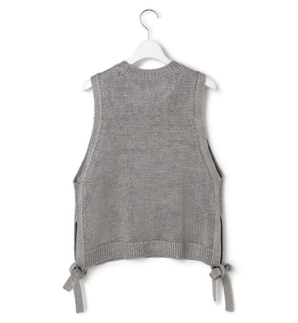 23区「【洗える】ブライトリリーヤーン ニット ベスト」|ベスト・ジレ|