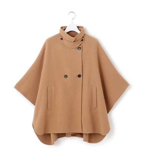 23区「【見上愛さん着用/Oggi12月号掲載】ウールライトリバー ポンチョシルエット コート」|その他|