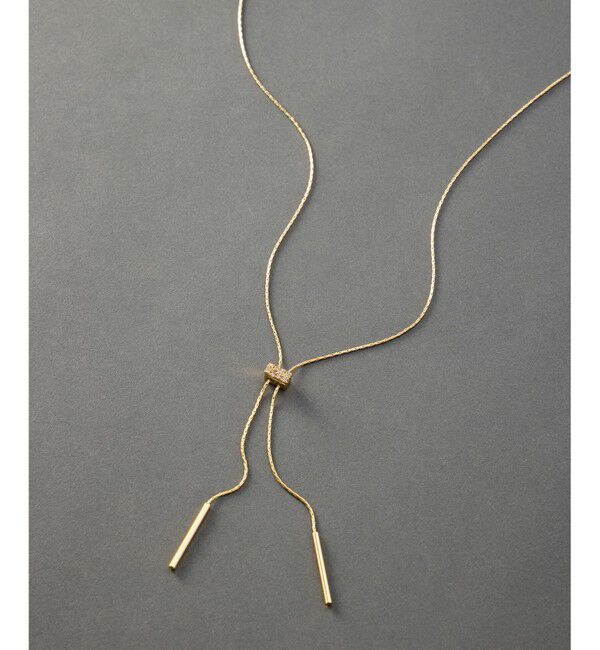 23区「スネークチェーン ラリエット ネックレス」|ネックレス|ゴールド系