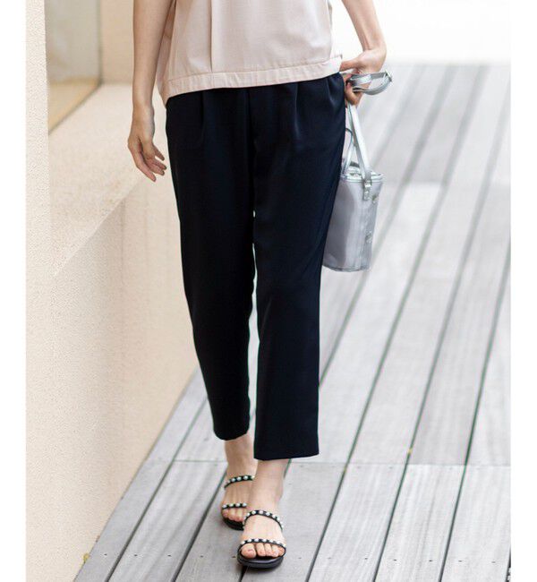 ANY SIS「【接触冷感・吸水速乾・UVカット】サラキレイ テーパードパンツ」|その他|