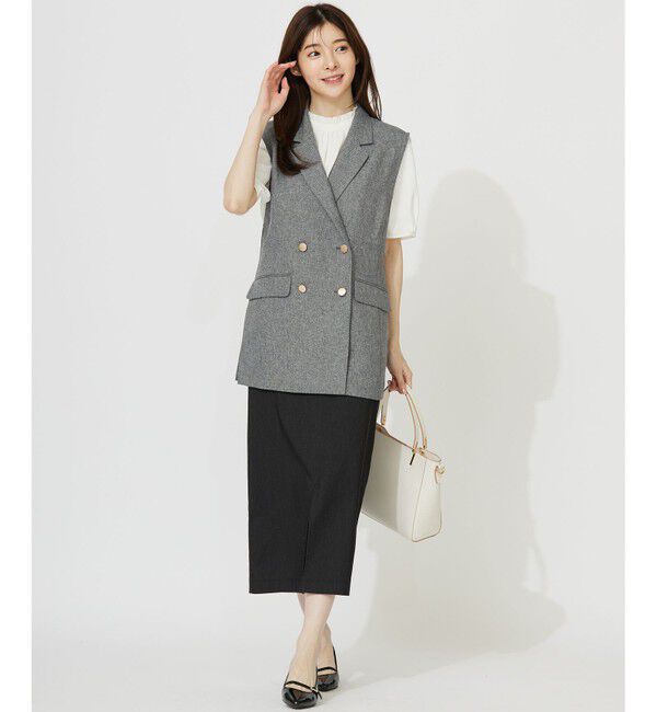 ANY SIS「【洗える】フリルネックスタンド ブラウス」|シャツ・ブラウス|