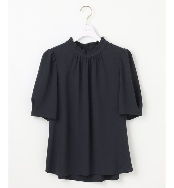 ANY SIS「【洗える】フリルネックスタンド ブラウス」|シャツ・ブラウス|